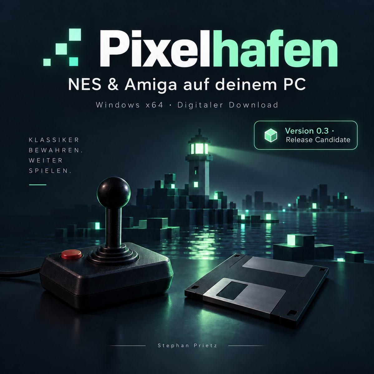 Pixelhafen – NES und Amiga auf deinem PC – Stephan Prietz